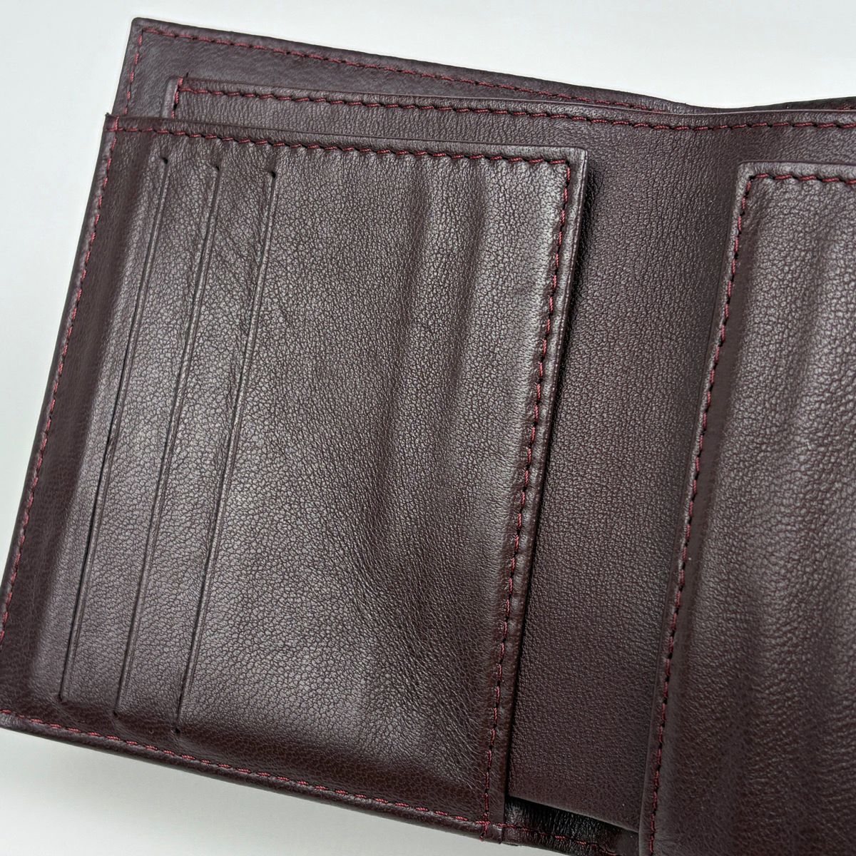 Chanel CC Logo Trifold Wallet Quilted Leather Black — view 7