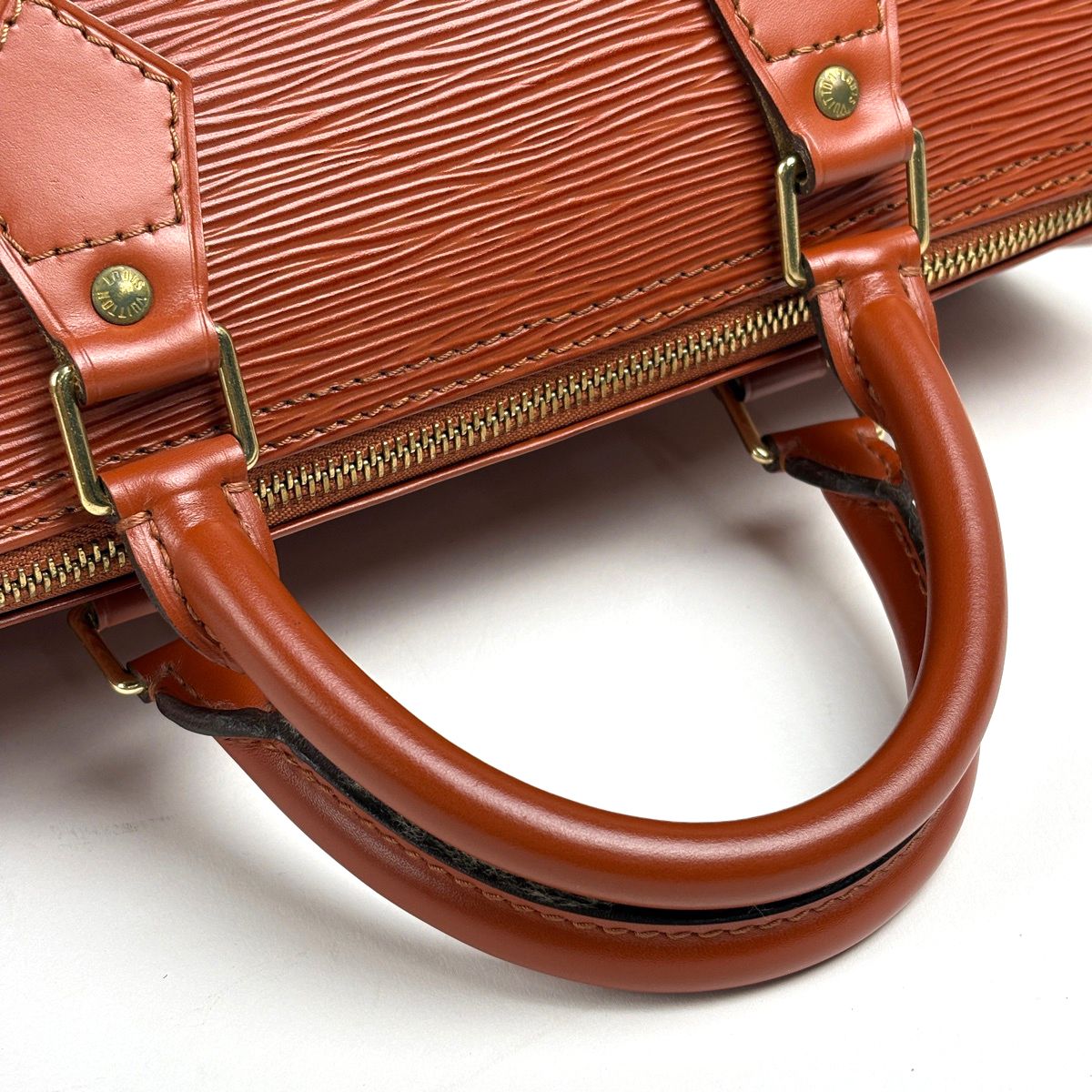 Louis Vuitton Speedy 30 Boston Bag Epi Kenya Brown — view 6