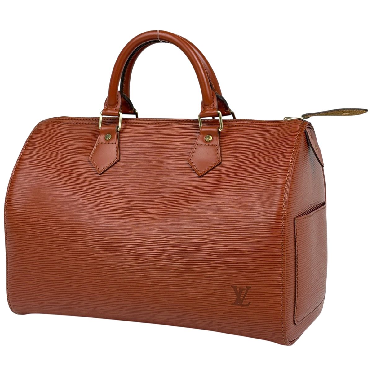 Louis Vuitton Speedy 30 Boston Bag Epi Kenya Brown