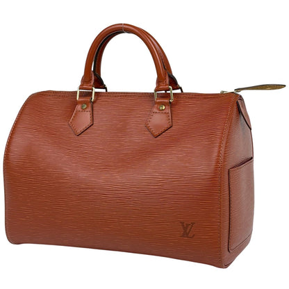 Louis Vuitton Speedy 30 Boston Bag Epi Kenya Brown