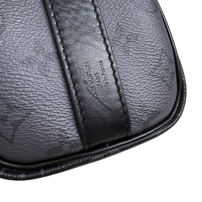Louis Vuitton Keepall Bandouliere 25 2-Way Monogram Reverse Tote Eclipse Noir — view 7