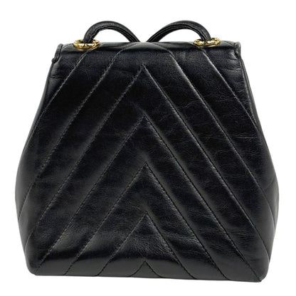 Chanel Stitch Faux Pearl Shoulder Bag CC Logo Blanc Leather Black — view 3