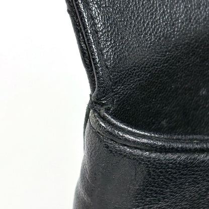 Saint Laurent Carre Handbag 2-Way Chain YSL Leather Black — view 7