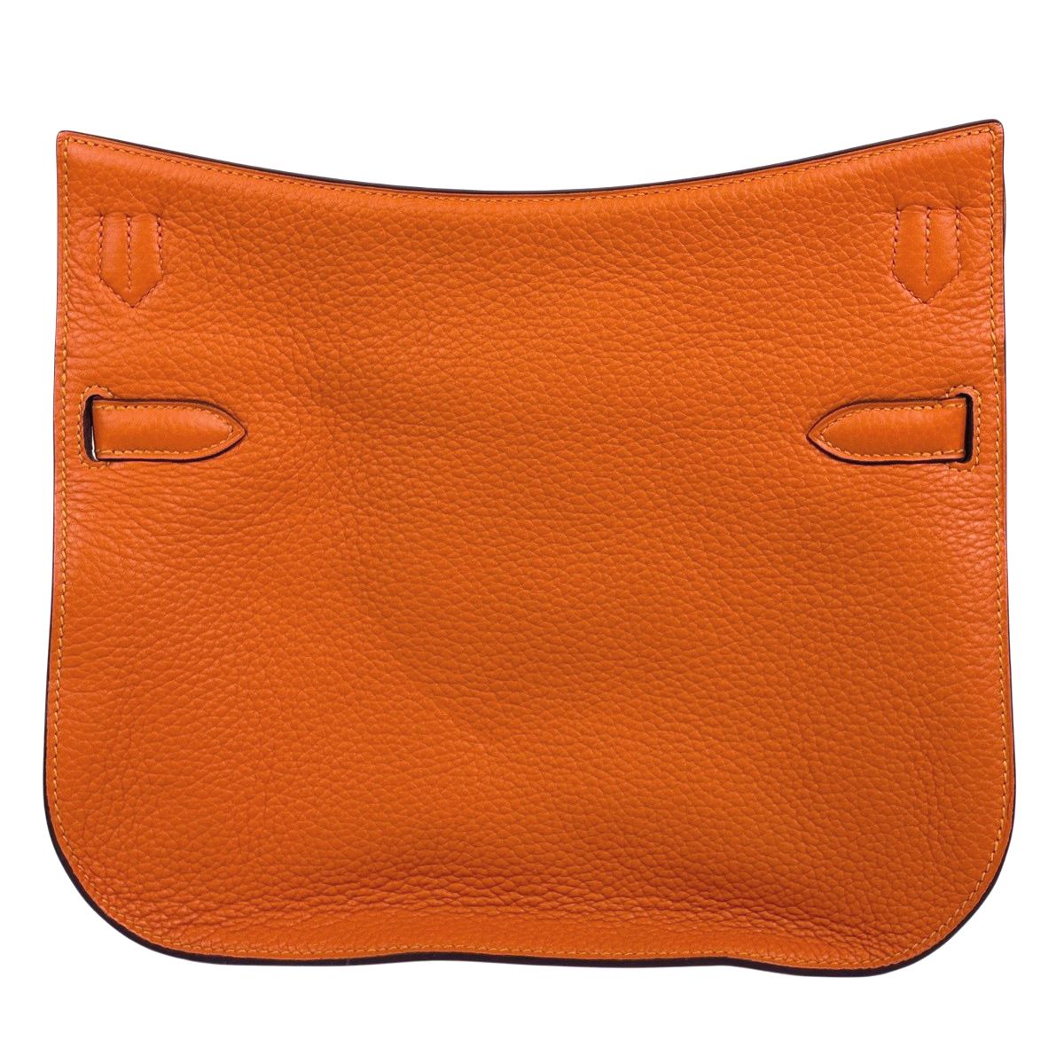 Hermes Gipsiere 28 Shoulder Bag Taurillon Clemence Orange Mutard — view 3