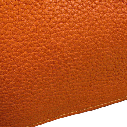 Hermes Gipsiere 28 Shoulder Bag Taurillon Clemence Orange Mutard — view 6