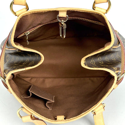 Louis Vuitton Batignolles Vertical Shoulder Bag Tote Monogram Brown — view 7