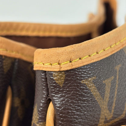 Louis Vuitton Batignolles Vertical Shoulder Bag Tote Monogram Brown — view 4