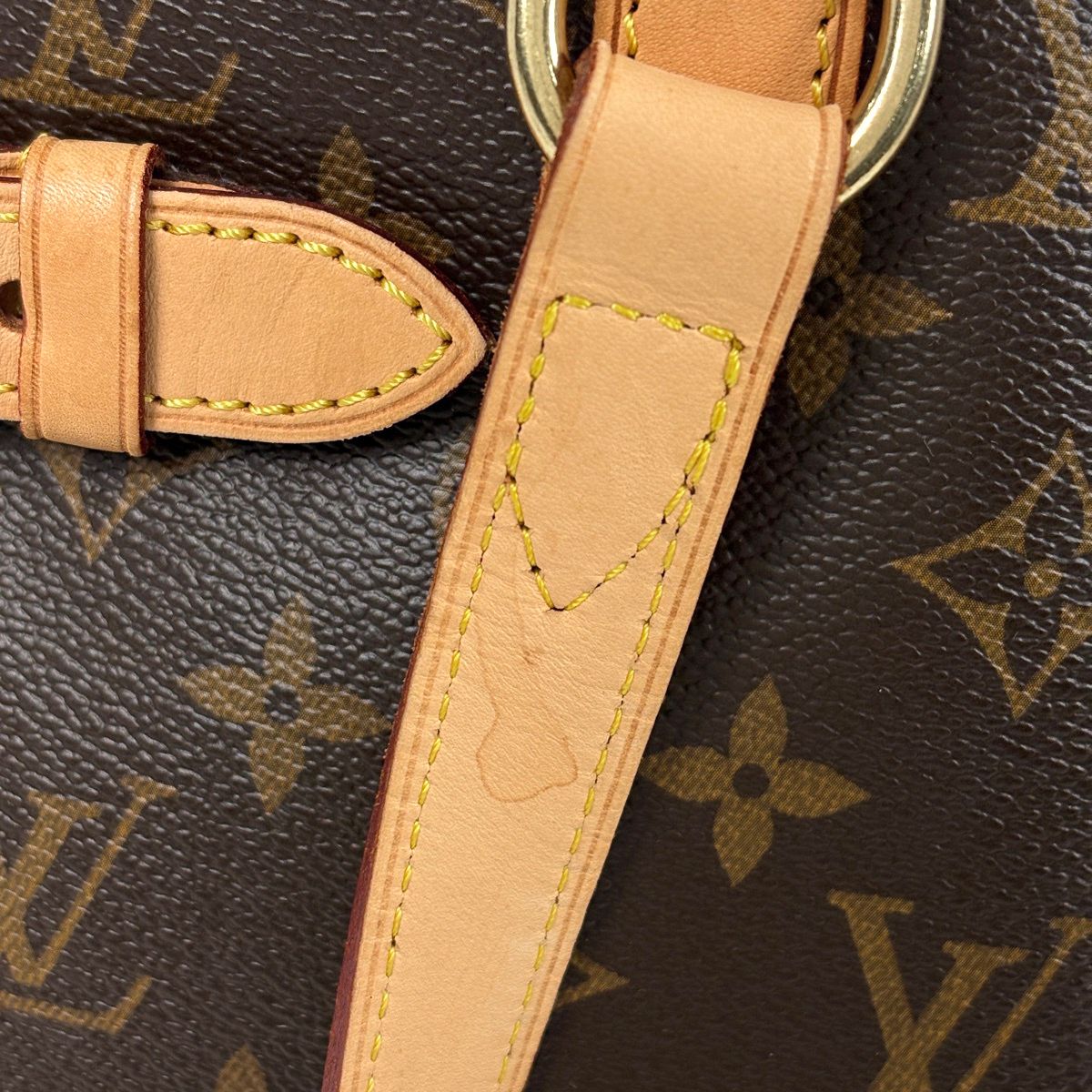 Louis Vuitton Batignolles Vertical Shoulder Bag Tote Monogram Brown — view 5