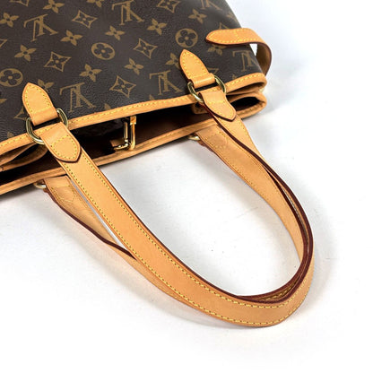 Louis Vuitton Batignolles Vertical Shoulder Bag Tote Monogram Brown — view 6