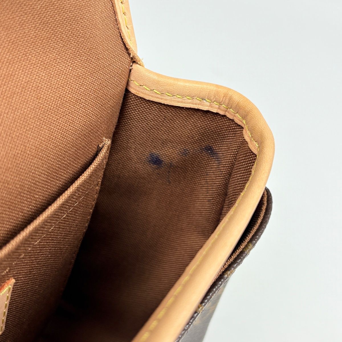 Louis Vuitton Sologne Crossbody Shoulder Bag Monogram Brown — view 7
