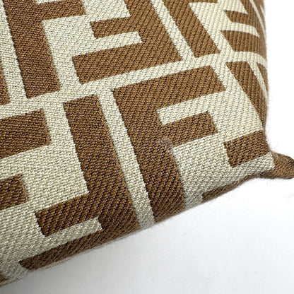 Fendi Roll Large Reversible Tote Pecan FF Canvas Beige — view 4