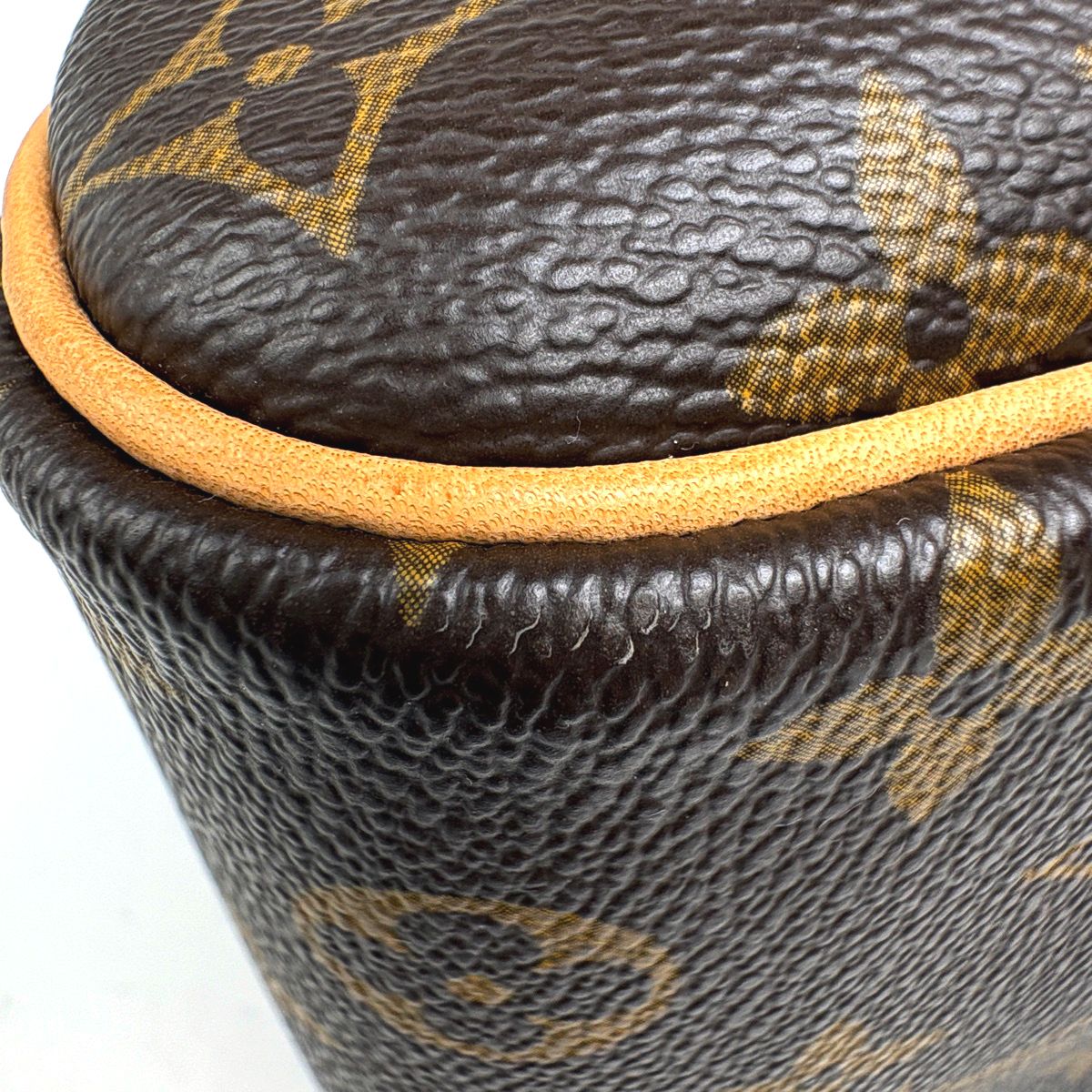 Louis Vuitton Deauville Handbag Bowling Vanity Monogram Brown — view 3