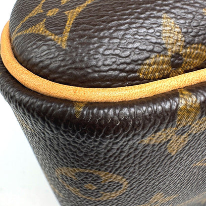 Louis Vuitton Deauville Handbag Bowling Vanity Monogram Brown — view 3