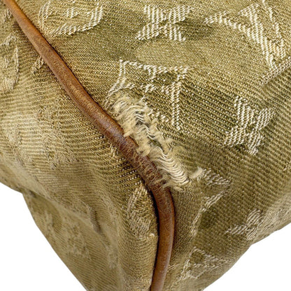 Louis Vuitton Rees Takashi Murakami Monogram Hula Jou Boston Bag Denim Khaki — view 6