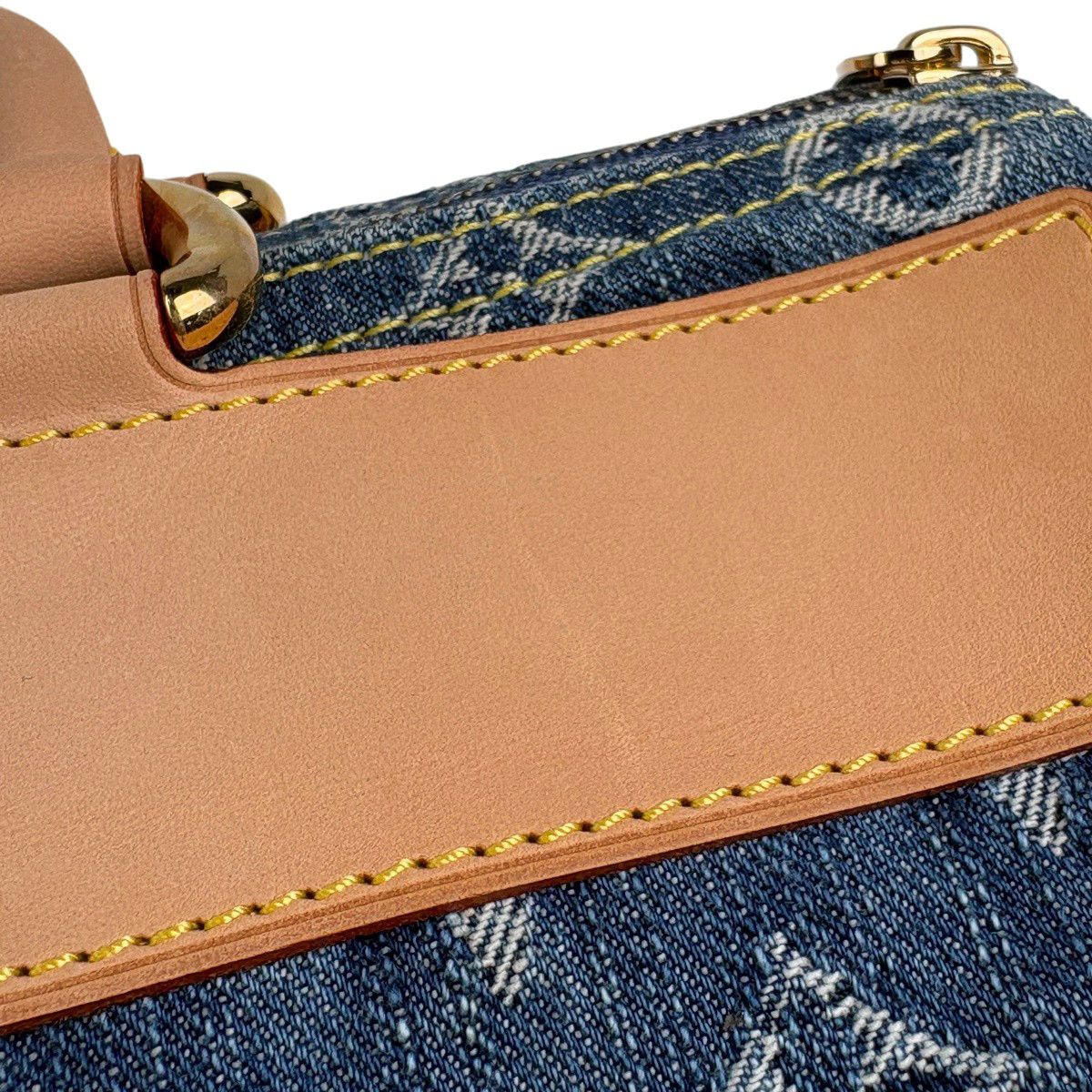 Louis Vuitton Neo Speedy Boston Bag Monogram Denim Blue — view 8