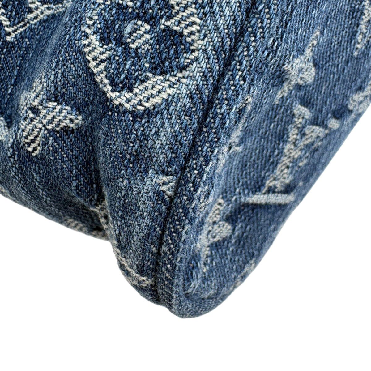 Louis Vuitton Neo Speedy Boston Bag Monogram Denim Blue — view 6
