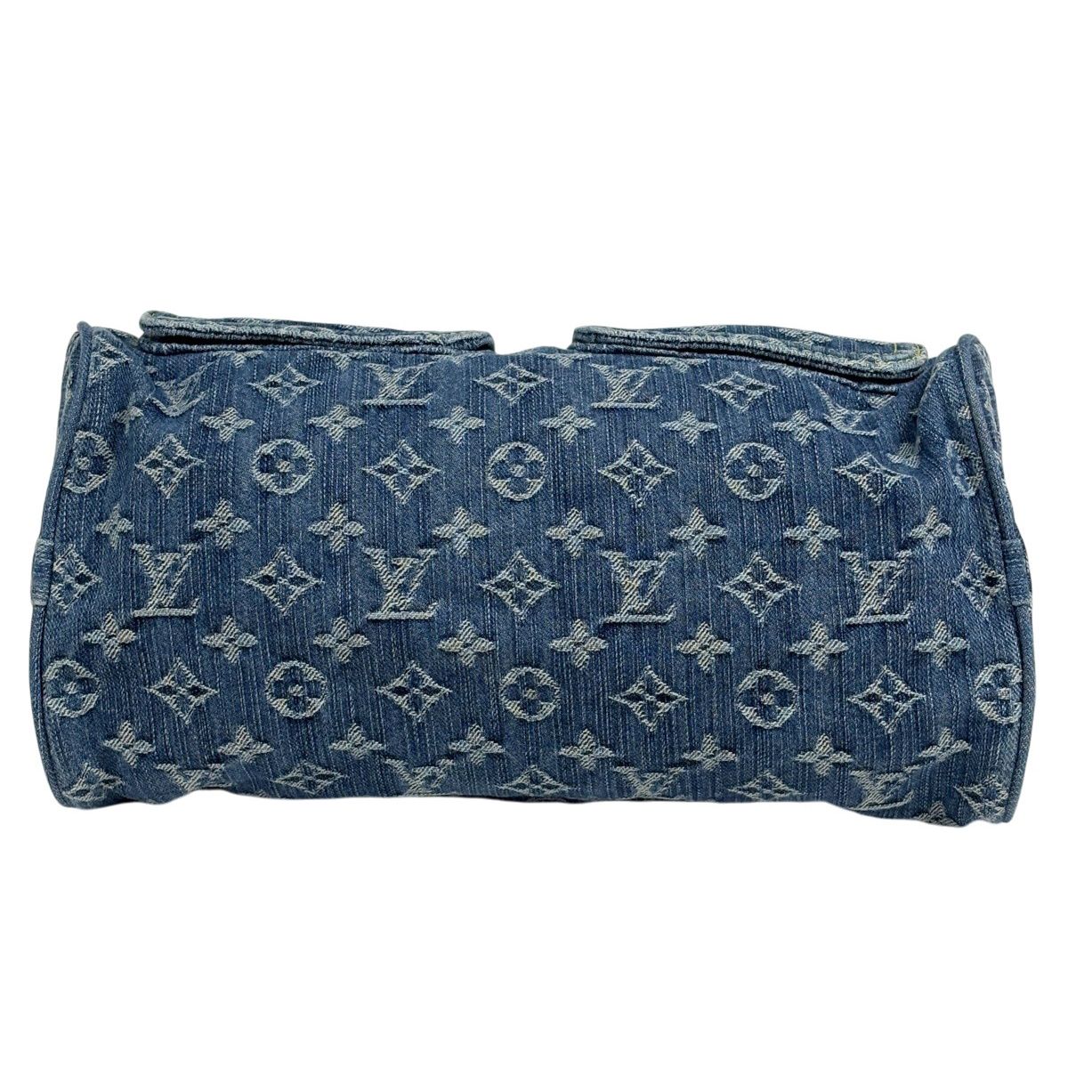 Louis Vuitton Neo Speedy Boston Bag Monogram Denim Blue — view 5