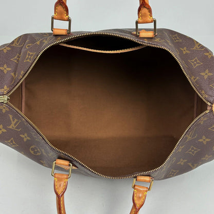 Louis Vuitton Speedy 40 Boston Bag Monogram Brown — view 8