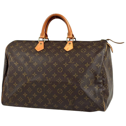 Louis Vuitton Speedy 40 Boston Bag Monogram Brown