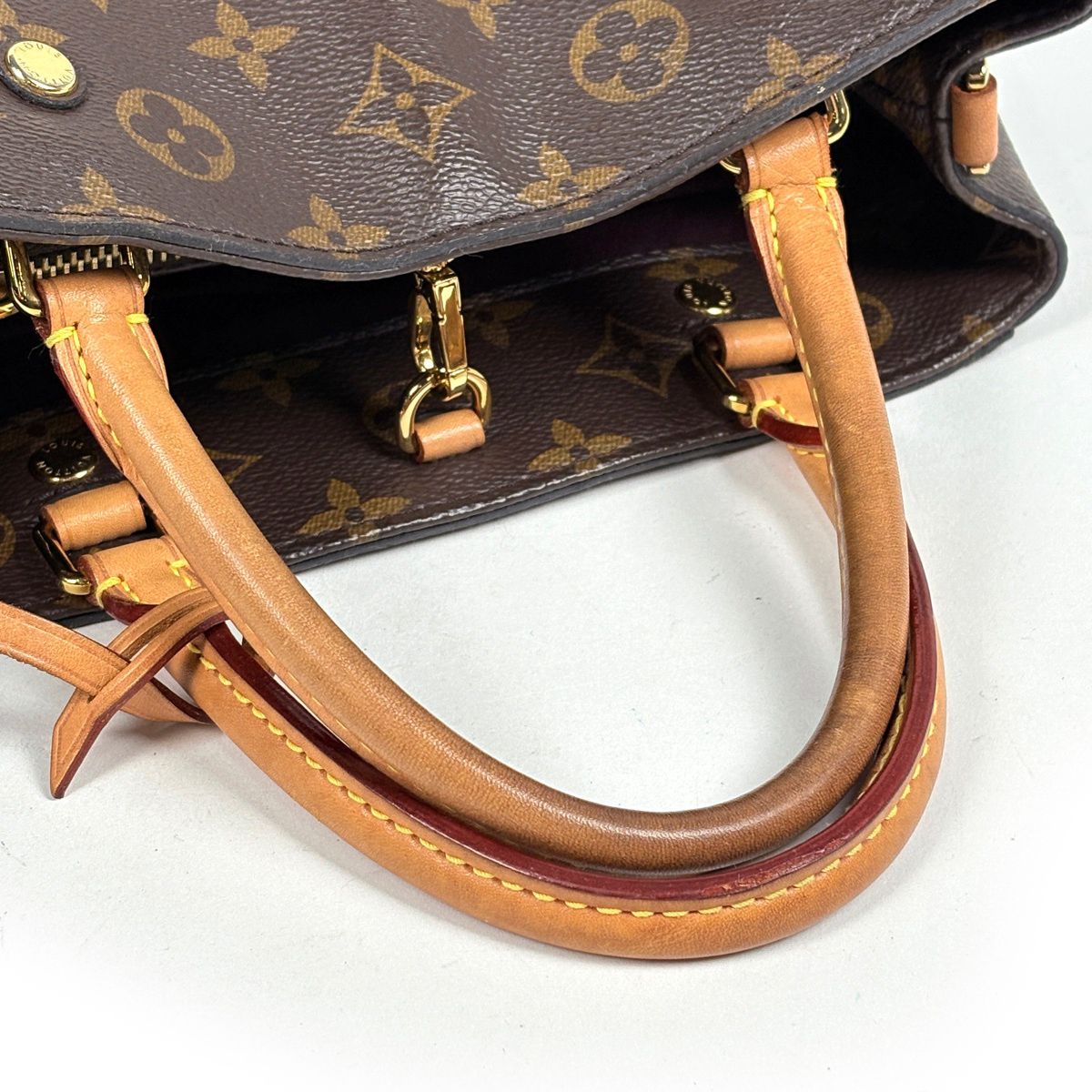 Louis Vuitton Montaigne BB Shoulder Bag 2-Way Monogram Brown — view 6