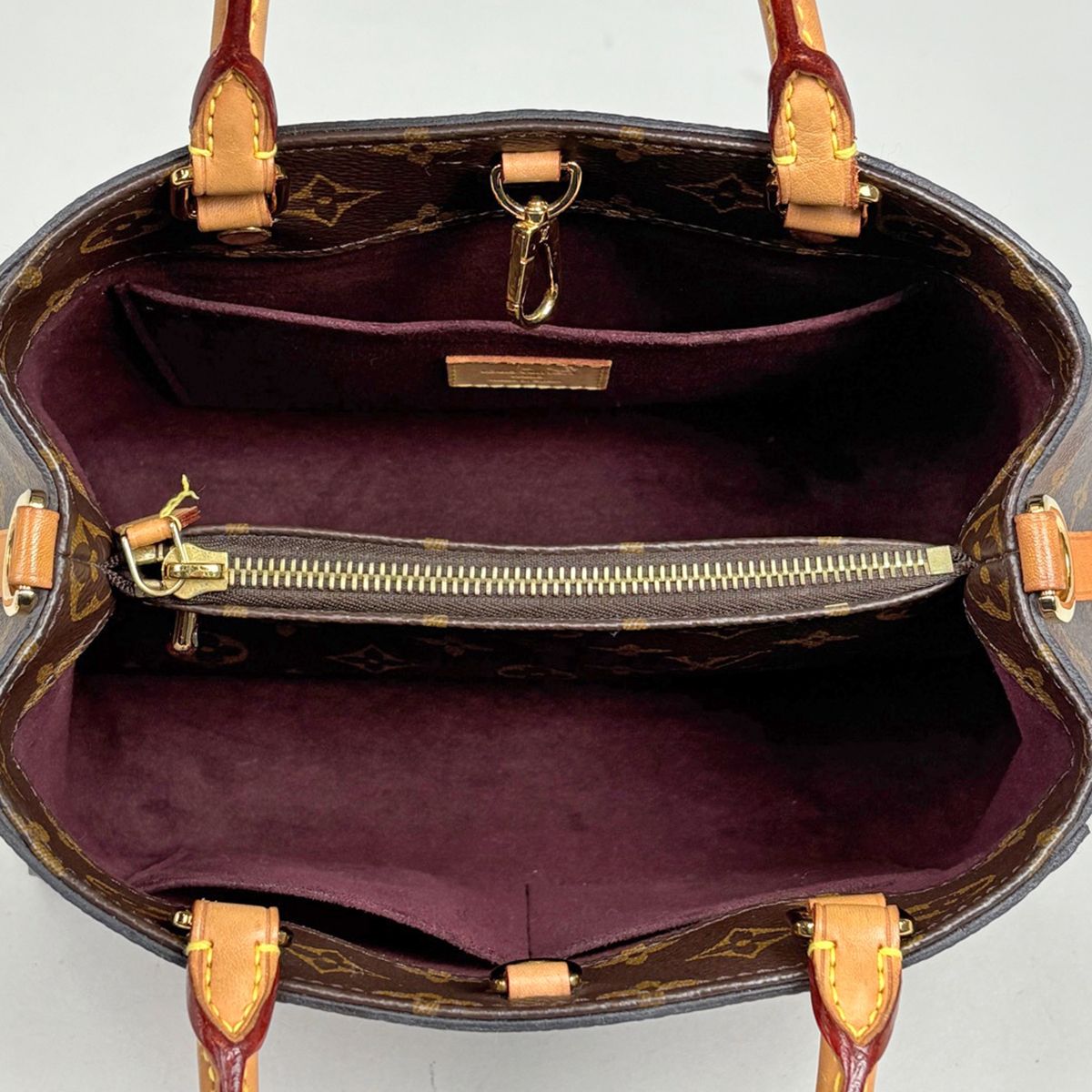 Louis Vuitton Montaigne BB Shoulder Bag 2-Way Monogram Brown — view 8