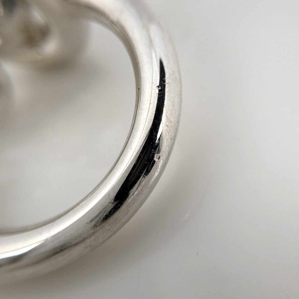 Hermes Croisette GM 15 925 Sterling Silver Ring — view 4