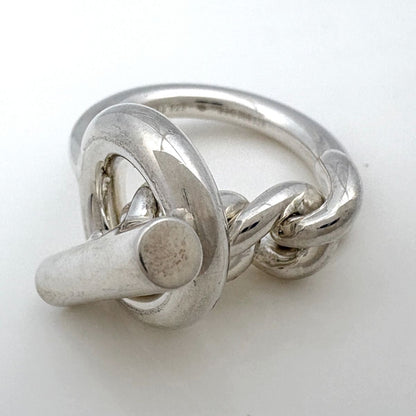Hermes Croisette GM 15 925 Sterling Silver Ring — view 2