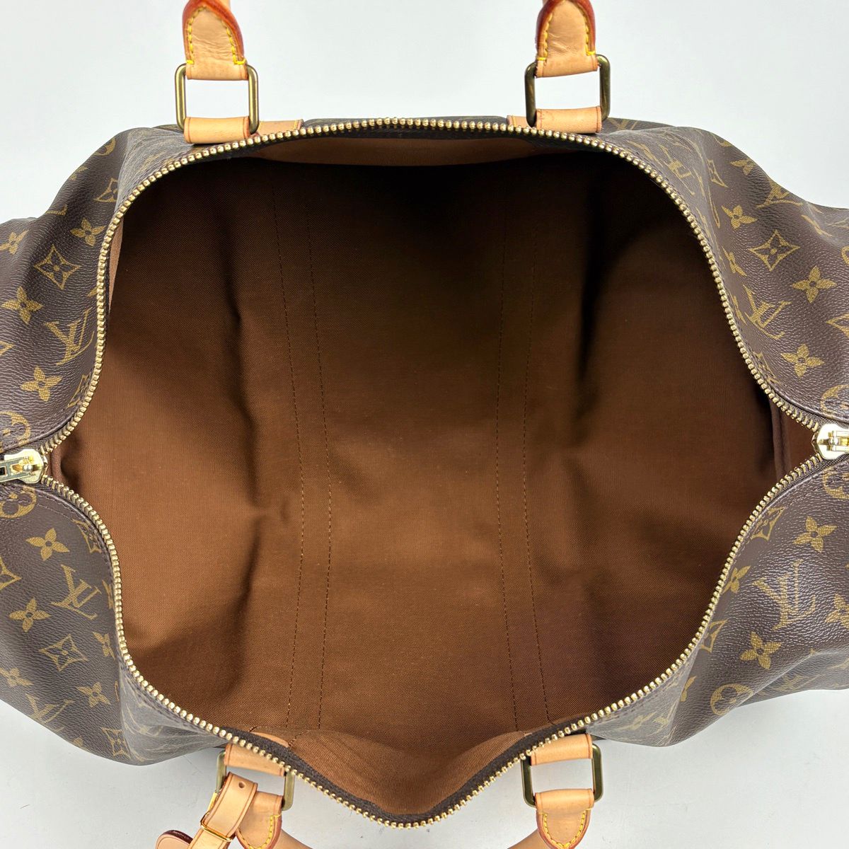 Louis Vuitton Keepall 50 Boston Bag Monogram Brown — view 8