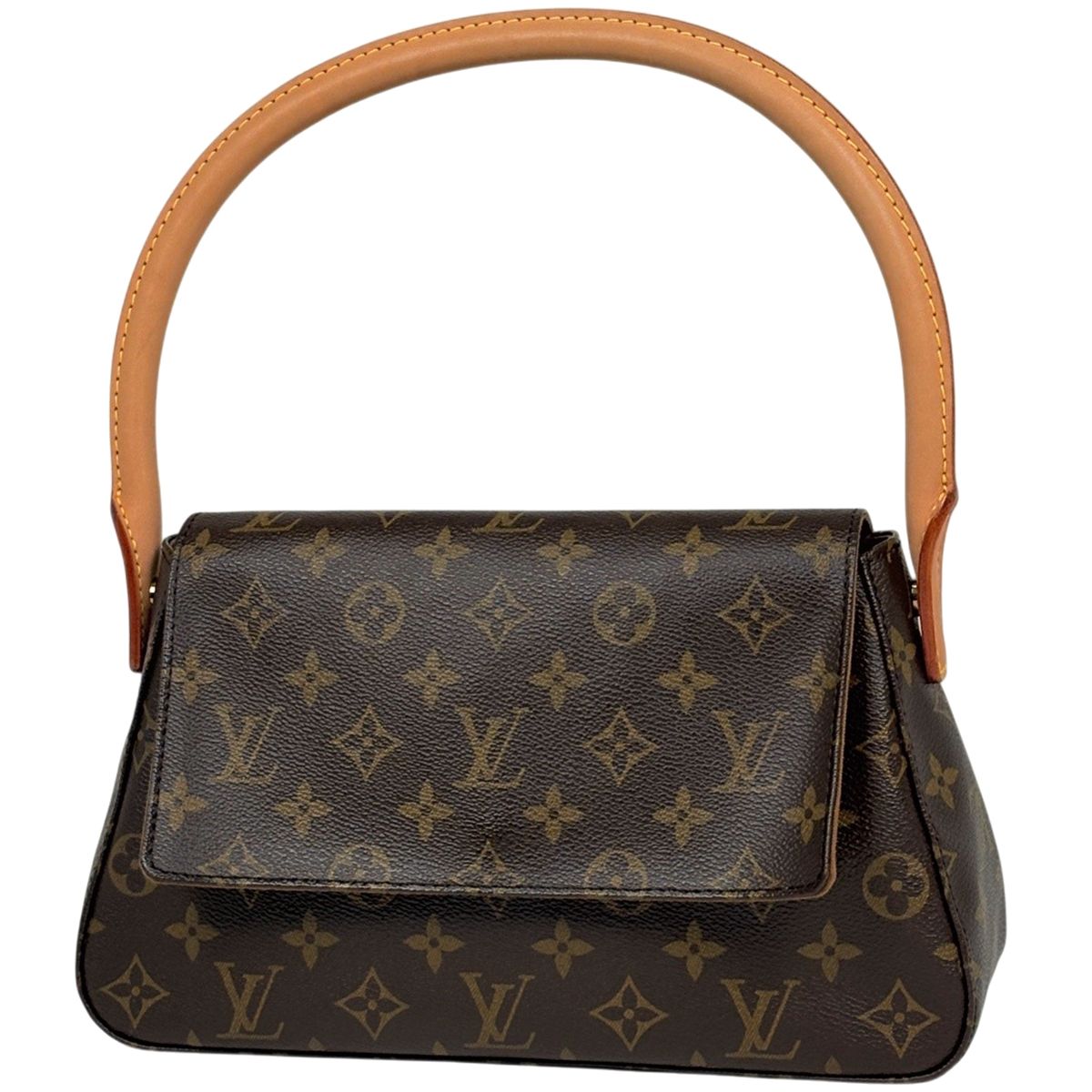 Louis Vuitton Mini Looping Shoulder Bag Monogram Brown