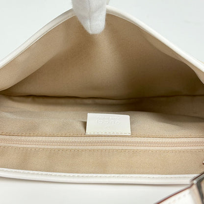 Gucci Jackie Line Shoulder Bag GG Canvas White — view 9