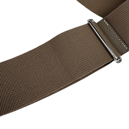 Hermes Evelyne 3 PM Perforated Logo Shoulder Bag Taurillon Clemence Etoupe — view 8