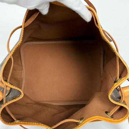 Louis Vuitton Petit Noe Shoulder Drawstring Bag Monogram Brown — view 8
