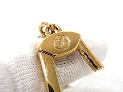 Louis Vuitton Key Holder Porte Cles Speedy Jonc Beige Gold Resin Bag Charm — view 3