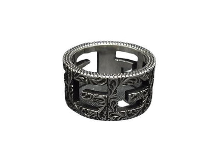Gucci Ring Square Arabesque Silver