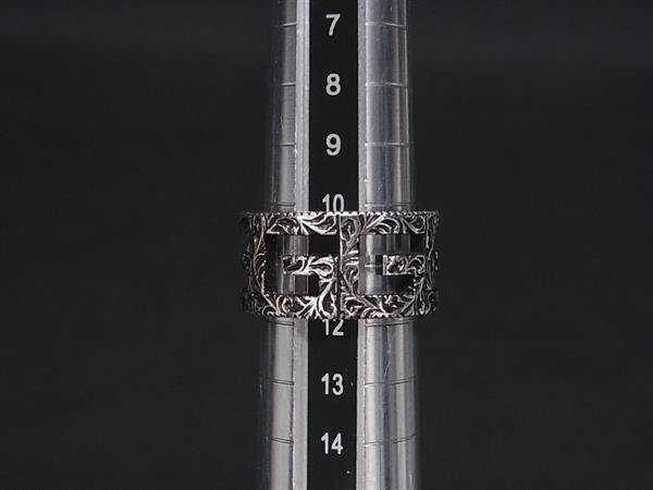 Gucci Ring Square Arabesque Silver — view 3