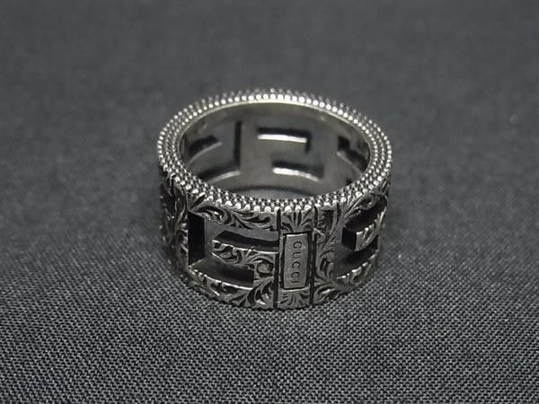 Gucci Ring Square Arabesque Silver — view 2