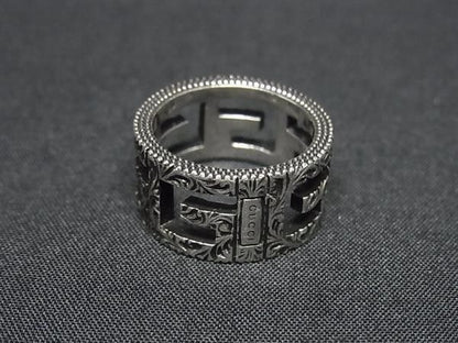 Gucci Ring Square Arabesque Silver — view 2