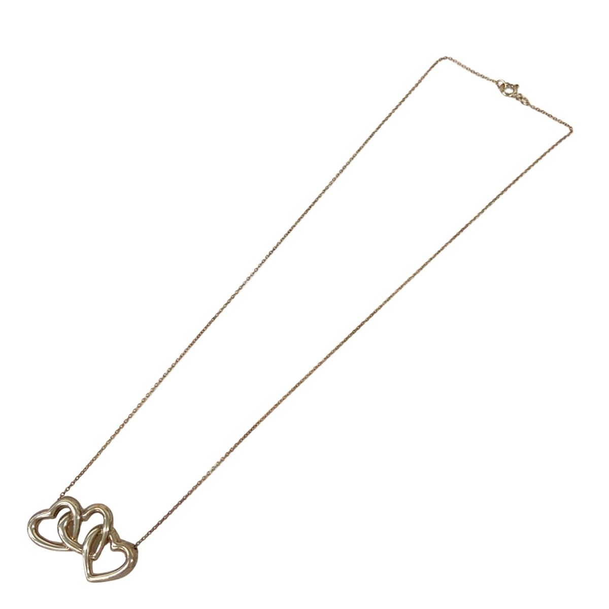 Tiffany & Co Necklace Triple Open Silver — view 2