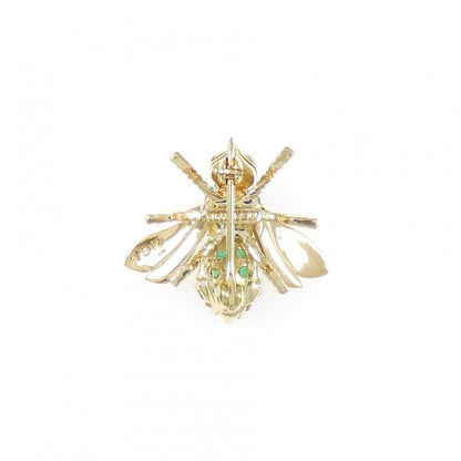 Tiffany & Co Vintage Emerald Brooch — view 3
