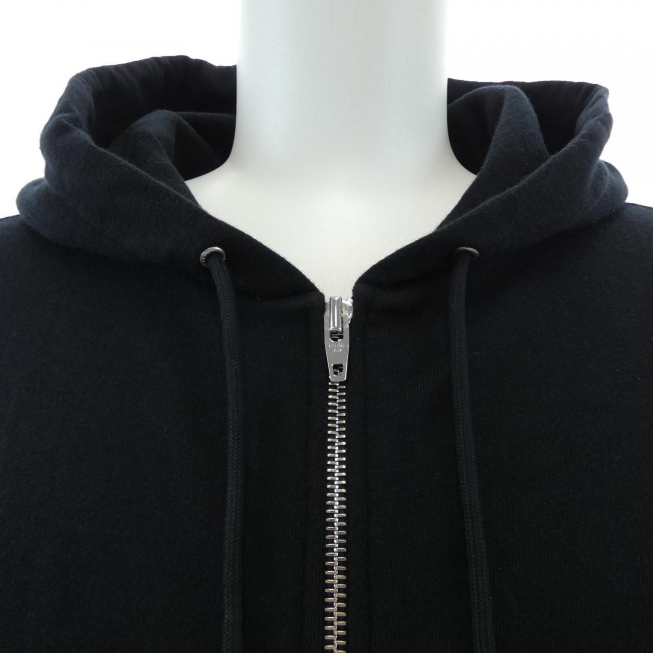Celine Triomphe Hoodie Black — view 5