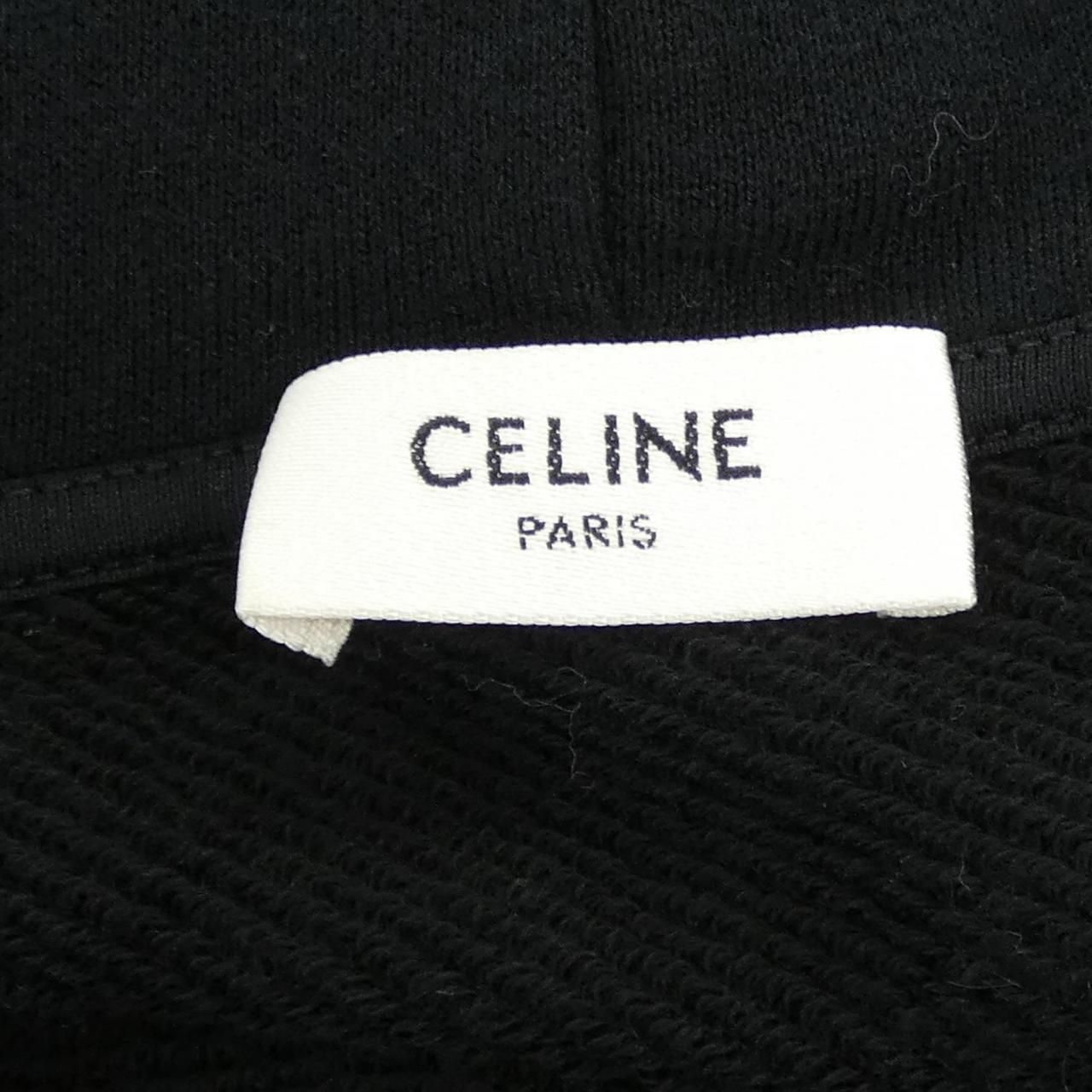 Celine Triomphe Hoodie Black — view 4