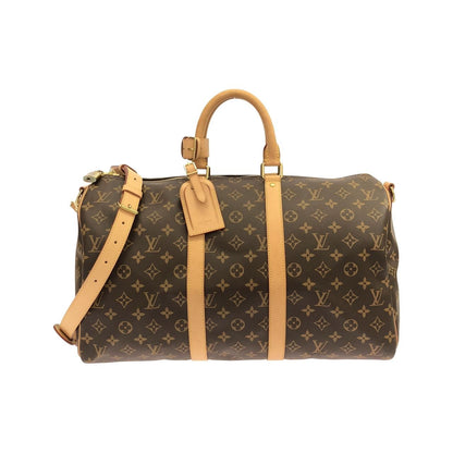 Louis Vuitton Monogram Keepall Bandouliere 45 cm Boston Bag