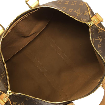 Louis Vuitton Monogram Keepall Bandouliere 45 cm Boston Bag — view 9