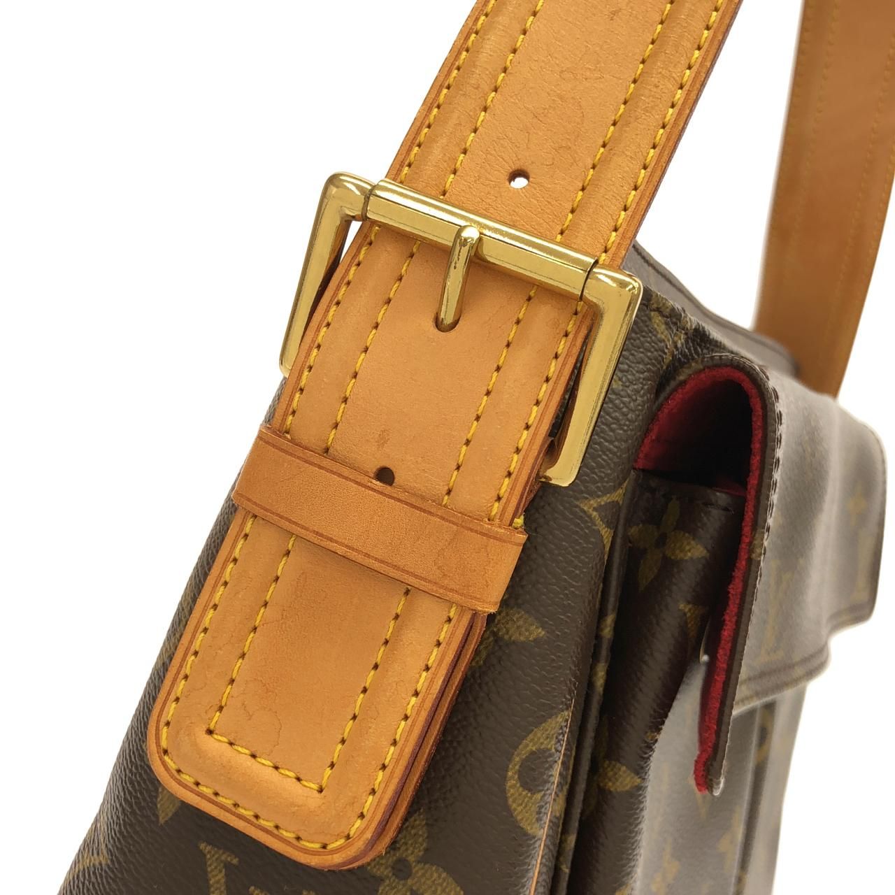 Louis Vuitton Monogram Viva-Cite GM Shoulder Bag — view 6