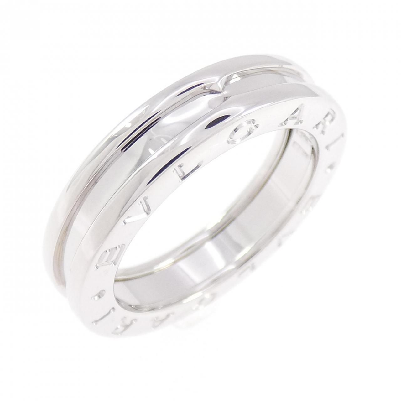 Bvlgari Band Ring White Gold