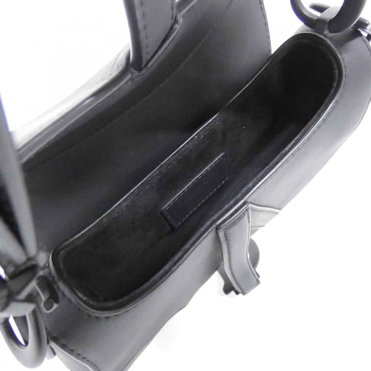 Dior Saddle Bag Handbag Black — view 7