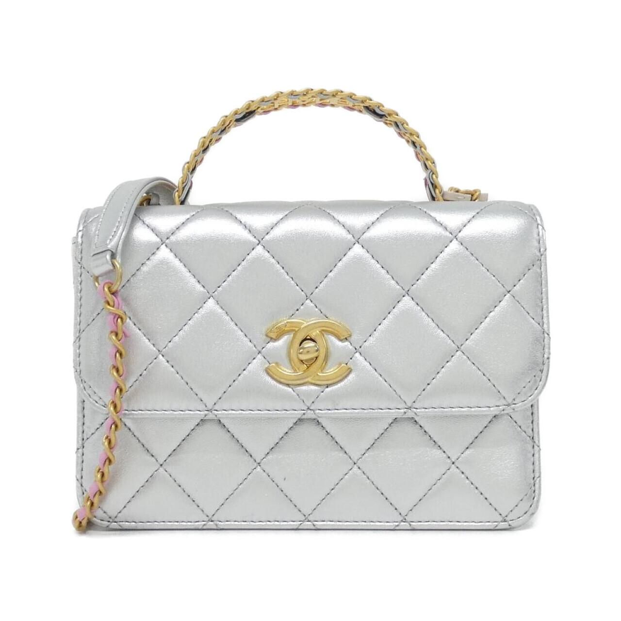 Chanel Bag Handbag Silver