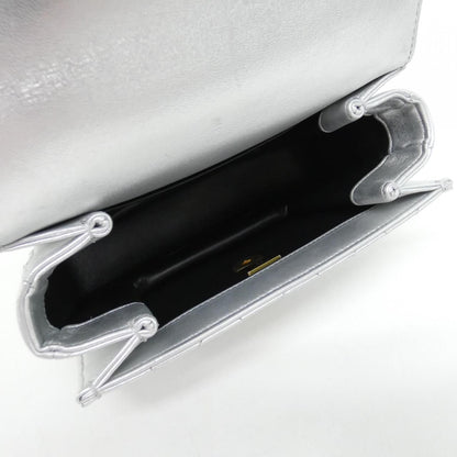 Chanel Bag Handbag Silver — view 7