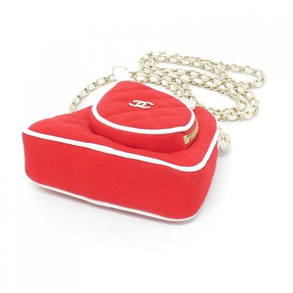 Chanel Shoulder Bag Red — view 3