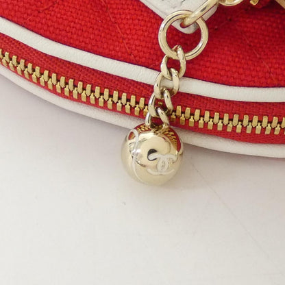 Chanel Shoulder Bag Red — view 6